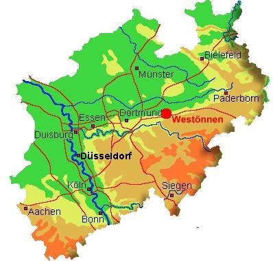 Westönnen in Nordrhein-Westfalen