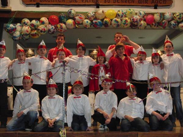 Rot-Weißer Kinderkarneval in der Schützenhalle