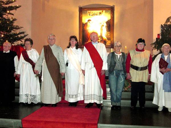 Aufführung "Das Leben der Hl. Cäcilia" in der Kirche
