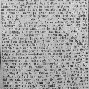 Westfälischer Volksfreund am 14.1.1919 (2 von 3) - Zentrumspartei