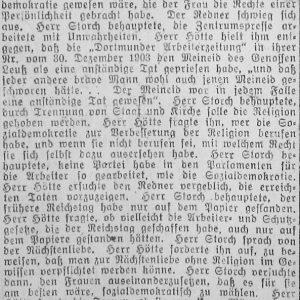 Westfälischer Volksfreund am 14.1.1919 (2 von 4) - Sozialdemokratische Vers.